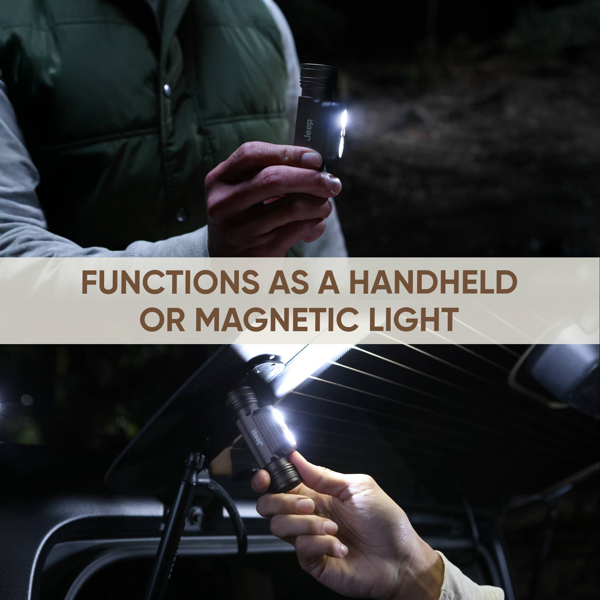 Jeep Hybrid Metal Headlamp