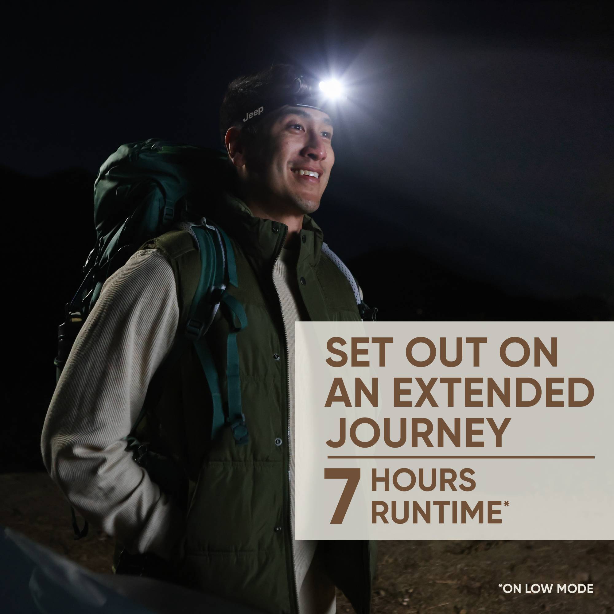 Jeep Hybrid Metal Headlamp