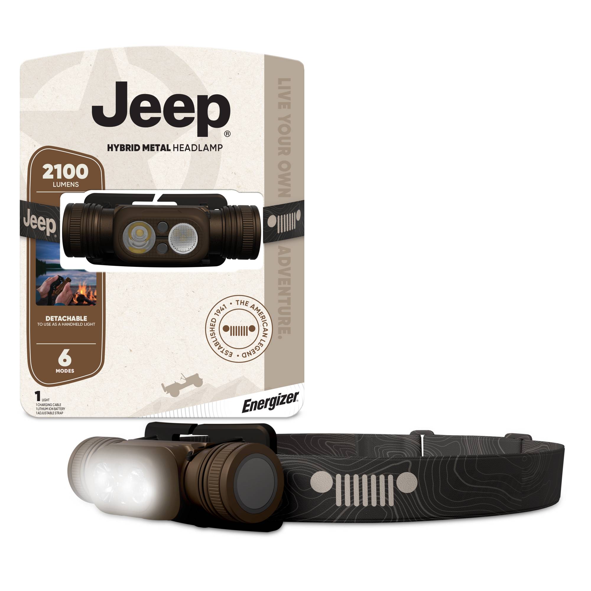 Jeep Hybrid Metal Headlamp