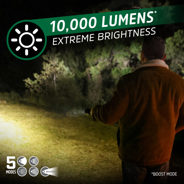 Energizer 10000XT-R Metal Tactical Flashlight