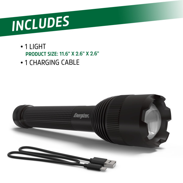 Energizer 10000XT-R Metal Tactical Flashlight