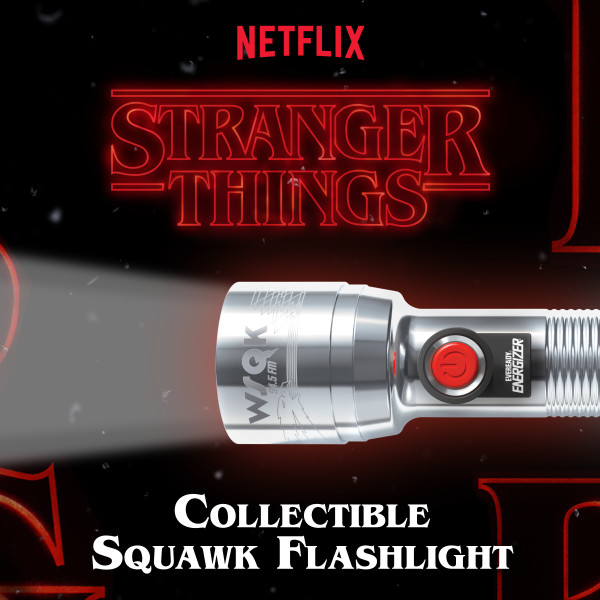 Energizer Stranger Things Squawk Retro LED Flashlight