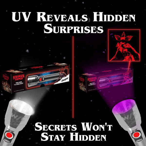 Energizer Stranger Things Squawk Retro LED Flashlight