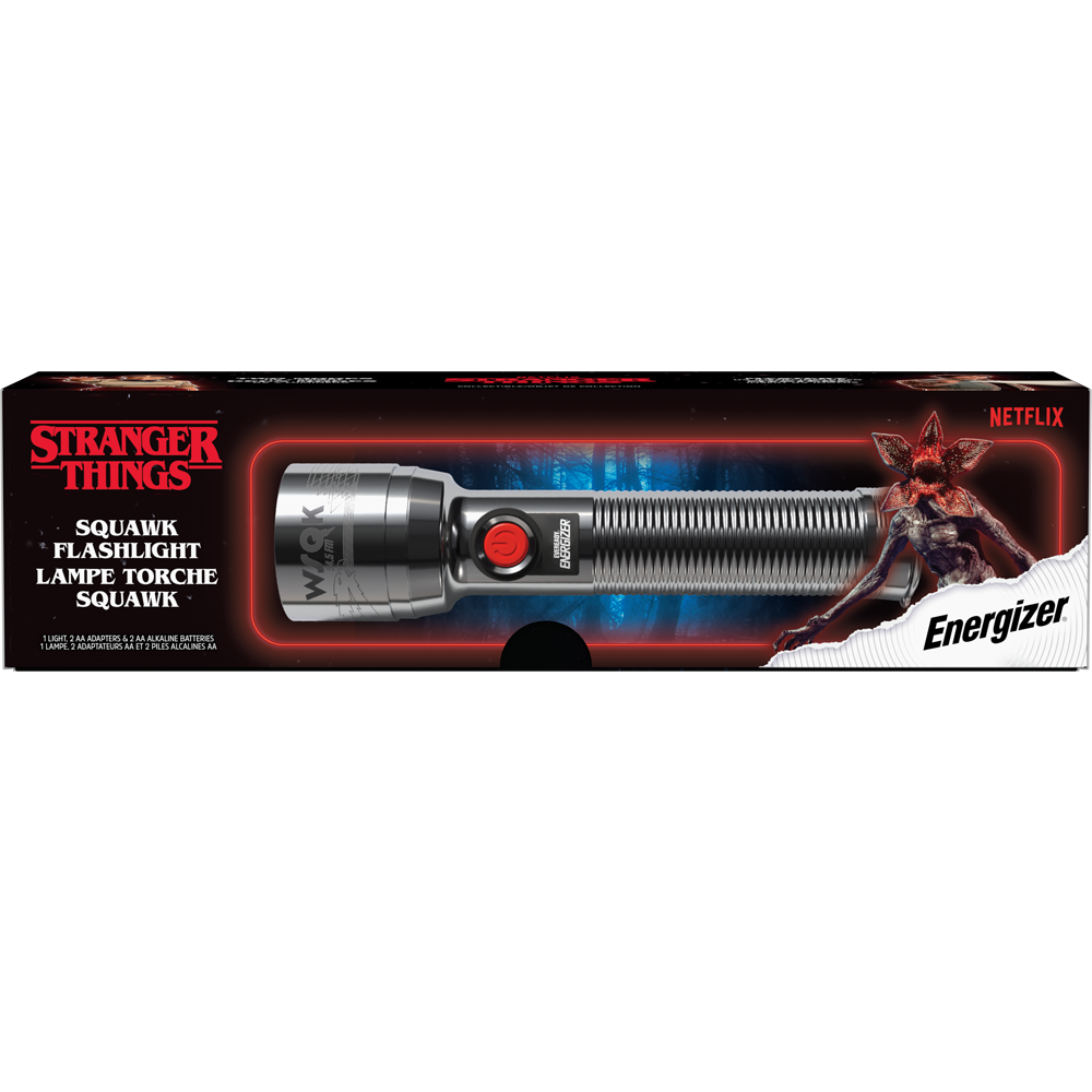 Energizer Stranger Things Squawk Retro LED Flashlight
