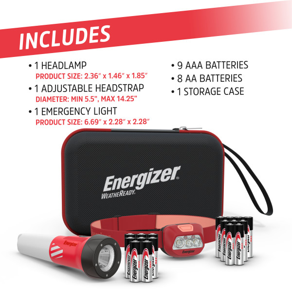 Energizer Weatheready Preparation Kit