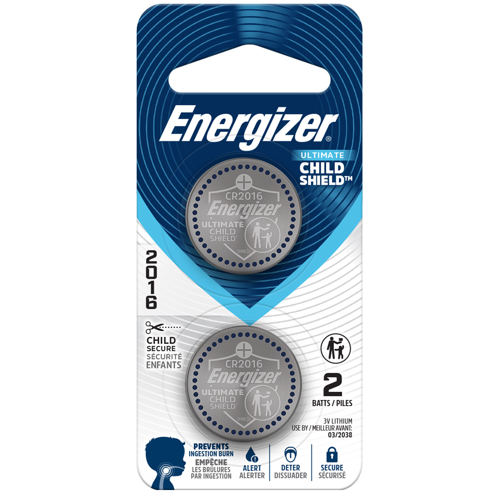 Energizer Ultimate Child Shield 2016 Coin Lithium Batteries