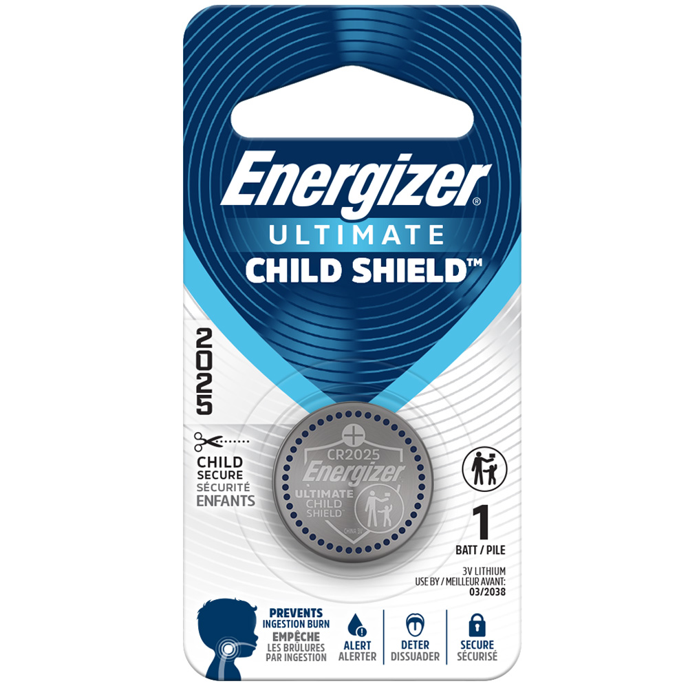 Energizer Ultimate Child Shield 2025 Coin Lithium Batteries
