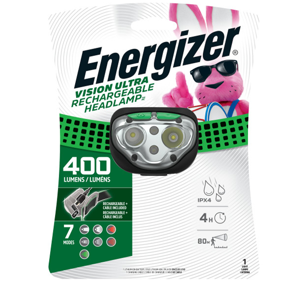 Energizer Vision Ultra HD Rechargeable Headlamp