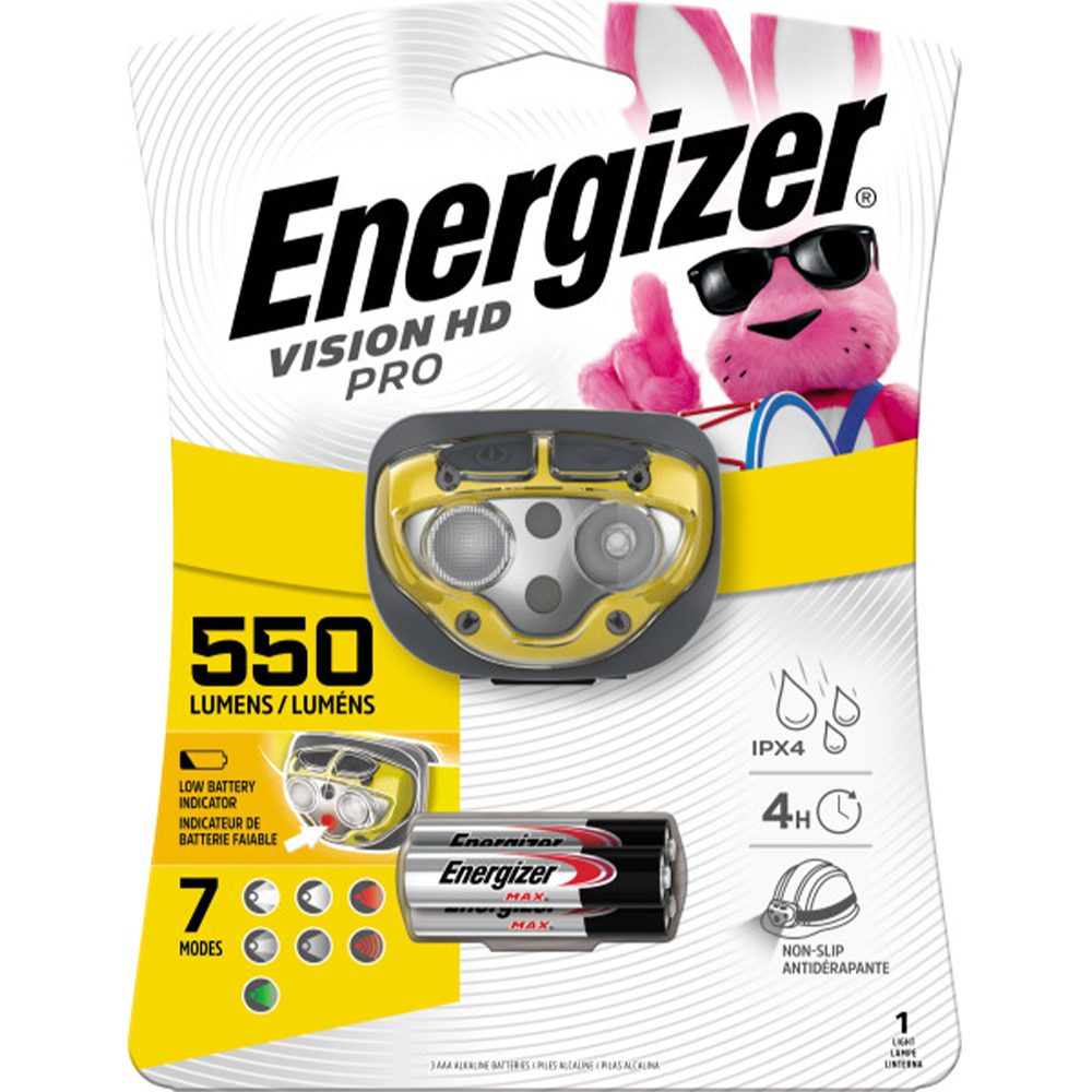 Energizer Vision HD Pro 550 Lumen LED Headlamp