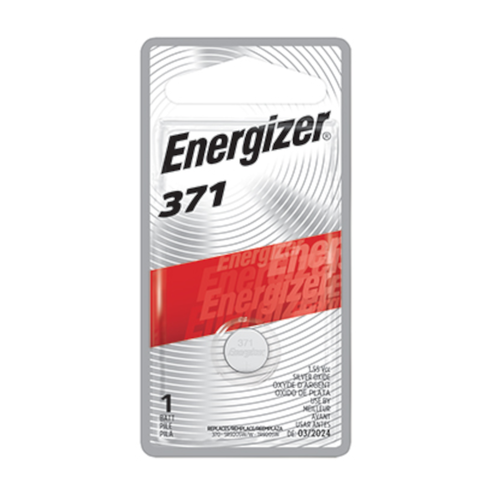 ENERGIZER® WATCH BATTERIES – 371